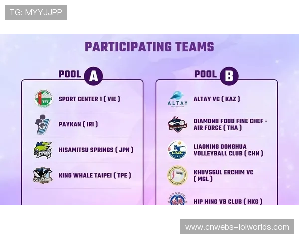 亚排联公布2026年赛程，亚洲排球迎“大年”